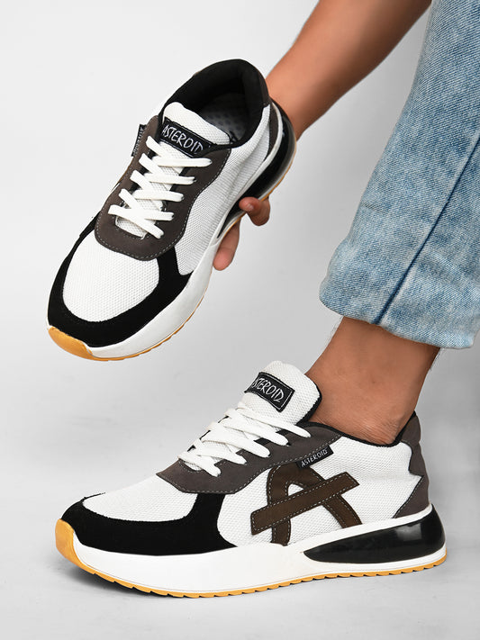 Chunky Casual Sports Sneakers. (191-WHT)