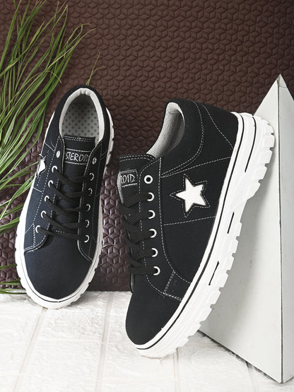 ASTEROID STAR Canvas Premium Sneakers.