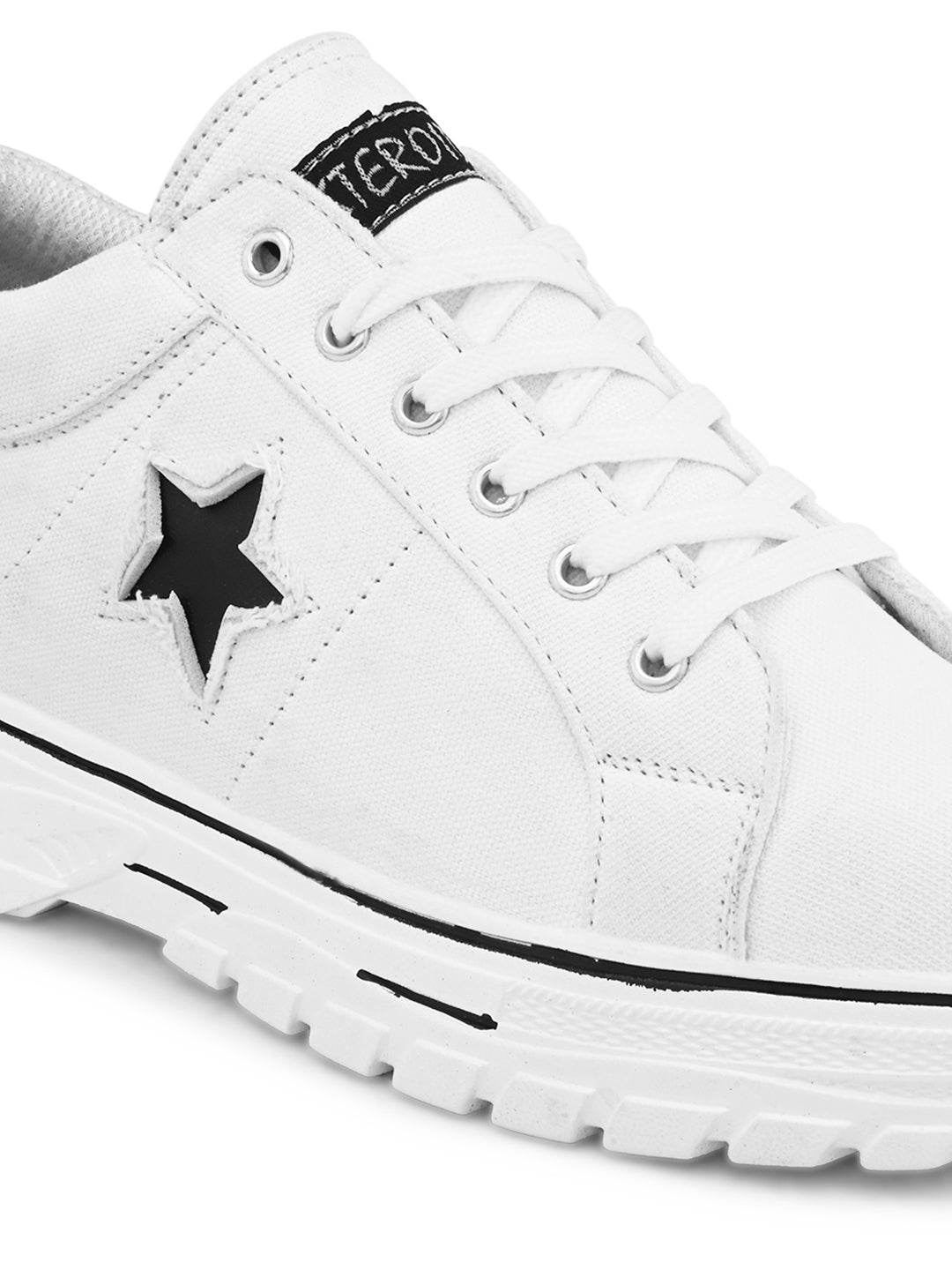 STAR Canvas Premium Sneakers. (151-WHT)