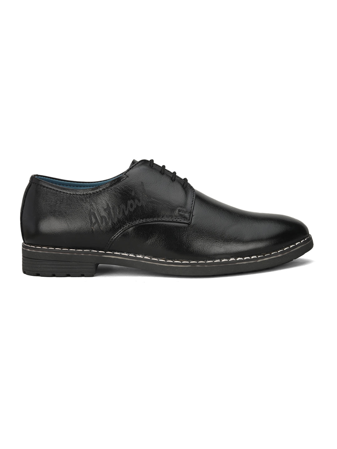ASTEROID Genuine Leather Derby Formal Shoes.