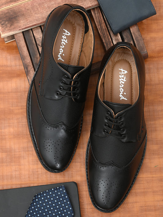 ASTEROID Men's Brogue Shoes.